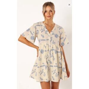 Petal & Pup Elias Mini Dress Size XS Cotton